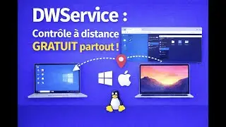 DWService - Prise de contrôle à distance gratuit open source et multiplateforme