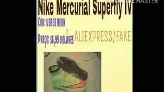 Chuteira nike superfly R&eacute;plica - 'Aliexpress'
