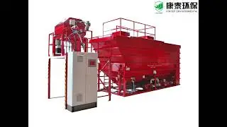 Lameira sedimentation tank + high pressure plate and frame filter press for inorganic sludge