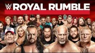 WWE Royal Rumble 2017 Full match   30 man royal rumble 2017