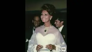 🎬Sophia Loren Honored at MoMA 1966✨ #fblifestyle #sophialoren #moma #italiancinema