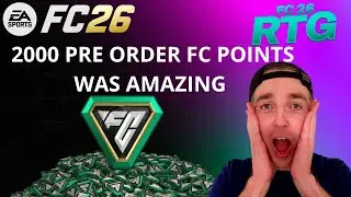 🚀 2000 PRE ORDER FC POINTS PACK OPENING! | EA FC 26 ROAD TO GLORY (NO MONEY SPENT)