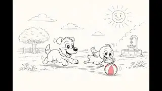 Grivei y Bibi &ndash; Amigos de la Granja 🐶🦆 | Canciones para Ni&ntilde;os | PitiKids