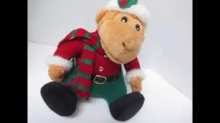 Kurt S Adler Christmas Decor Singing Rapping Monkey Holiday Animated Musical Novelty