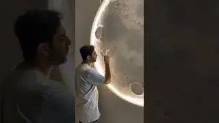 make a moon on wall