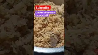 chicken biryani with coconut milk for detailed recipe visit our chl sub@cookwithbujjullu-13