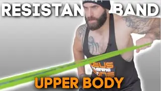 Top 10 Resistance Band exercises For The Upper Body (DO THESE ANYWHERE)