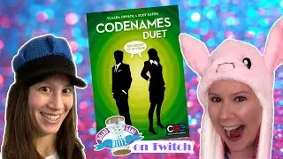 Twitch VOD: Ambie and Crystal play Codenames: Duet for TLN