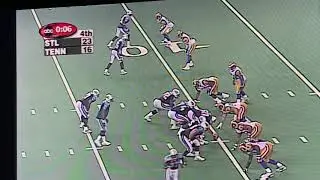 Rams vs titans super bowl 34 last play