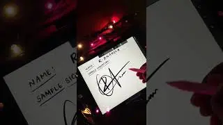 R Anamika name signature// Sign art of R Anu  #singnature #shorts #artist #trendingshorts