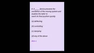 #EEE#MEASUREMENT#OBJECTIVE QUESTIONS #JE#JI#ALL ELECTRICAL COMPETITIVE EXAMS ##