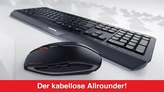 Cherry Gentix Desktop Tastatur Maus Set