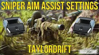 How To Adjust Aim Assist Settings For Sniping | Cronus Zen | Taylordrift Aim Assist