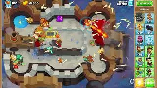 Castle Revenge Half Cash- Bloons TD 6 Walkthough guide