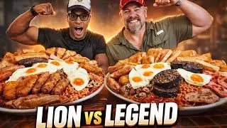 Randy Santel vs JJ Da Lion 666 Devil Breakfast Challenge 8lb Full English