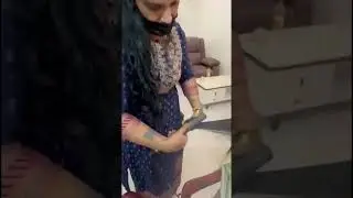 Hair Straightening Transformation 💇&zwj;♀️✨Live Student Practice | Lisha&rsquo;s Beauty Training Centre