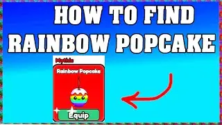 How To Find Rainbow Popcake FIND THE FOOD ROBLOX 🍭 [UPDATE] [walkthrough]