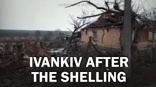 The result of the shelling in Ivankiv, the city near Kyiv | Ukrainian Witness