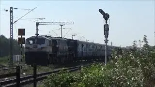 Swiftly Moving Mysore-Ajmer Express with UBL WDP-4B #40055