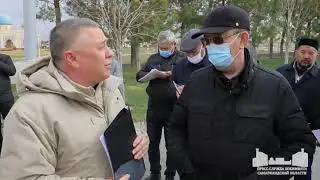 Начаты работы по благоустройству комплекса имама Аль-Бухари