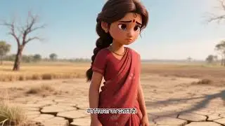 एक छोटे से गाँव में, राधा की अटूट भक्ति और मैया की अद्भुत कृपा की कहानी! सूखे से त्रस्त गाँव में, 