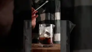 The Black Manhattan Cocktail | #shorts