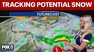 Tracking potential snow this weekend