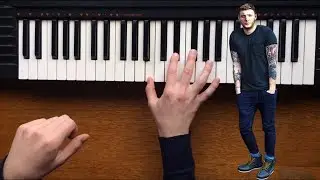 James Arthur - Naked (Piano Cover) How to play easy tutorial