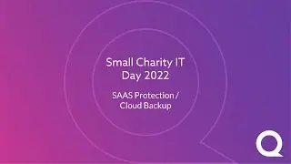 Overview on SAAS Protection / Cloud Backup