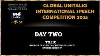 GLOBAL UNITALKS INTERNATIONAL SPEECH COMPETITION 2025 - WORLD'S LARGEST  SPEECH COMPETITION.