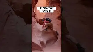 An UNCOMFORTABLE hike through Peekaboo Slot Canyon and Spooky Gulch #southernutah #slotcanyon