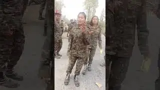 Indonesian girl beautiful dance ❤️ | army officer | #trending #shorts #ytshorts