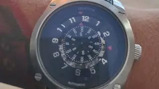 Heritor Daniels Automatic Black Dial Men's No. HR7403