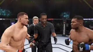 Stipe Miocic vs. 🥊Mike Tyson (EA Sports UFC 2) - CPU vs. CPU (Rematch) - Crazy UFC 👊🤪