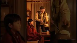 Grandpa Saves Cold Night with Warm Porridge | #ghiblistyle #ghiblistudio