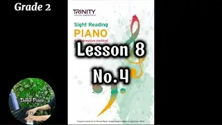 Lesson 8 - No.4 (P66) | TRINITY Sight Reading PIANO Initial-Grade 2 by James Treweek