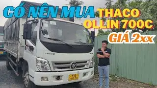 Bán Xe Tải Thaco Ollin 700C Tải 7 Tấn Thùng 5m7 Đời 2016 - Ga Cơ - Giá Khởi Nghiệp 0379081268