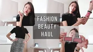 HAUL | FASHION + BEAUTY (NEW HAIR!) | 가을 뷰티 & 패션 하울