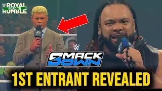 Cody Rhodes Enters Royal Rumble 2026 at No.1 | Jacob Fatu Confirmed No.2 | Chaos Begins! Smack Down
