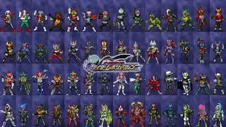 All Kamen Rider: Rider Revolution All Finishers w/ DLC Characters  | Nintendo 3DS