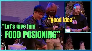 SYKKUNO & RANBOO team up to give JACKSEPTICEYE FOOD POISONING for charity || fit CDawg and Miyoung