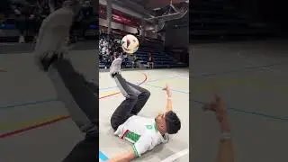 Yetenek buna denir d&uuml;nya serbest stil futbol şampiyonu Soufian Bencok