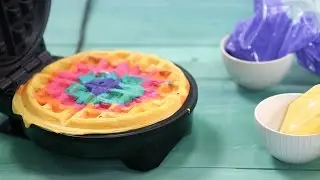 Rainbow Waffles | Southern Living
