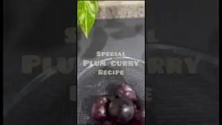 Curry with a fruit  &hellip; plum !! Yes it&rsquo;s yummy must try.