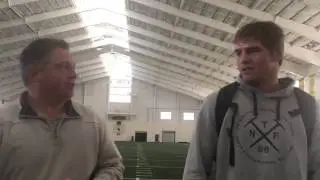 40-yard dash: Wyoming linebacker Logan Wilson