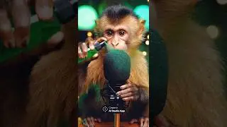 Monkey AI ASMR Video #asmr #asmrsounds #aiasmr #ai #shorts #monkey #monkeyasmr #trending #relaxing