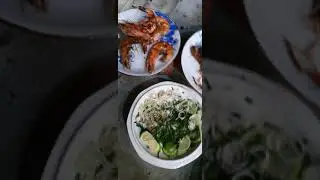 Grilled snails at Western Vietnam, #3dFood