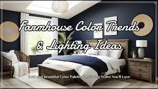 2025 Farmhouse Color Trends & Lighting Ideas: Bold and beautiful Color Palette & Lighting Styles
