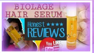 HOW TO USE HAIR SERUM || Biolage Hair serum 🔥HONEST REVIEW || *Non Sponsored* || IS IT WORTH BUYING?
