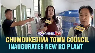 CHUMOUKEDIMA TOWN COUNCIL INAUGURATES NEW RO PLANT